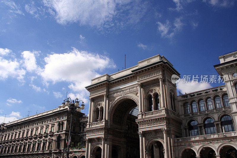 Vittorio Emanuele画廊在米兰